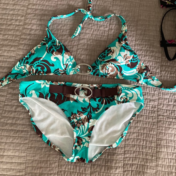 Bikini with Hardware Accents  New Never Worn - Picture 7 of 12